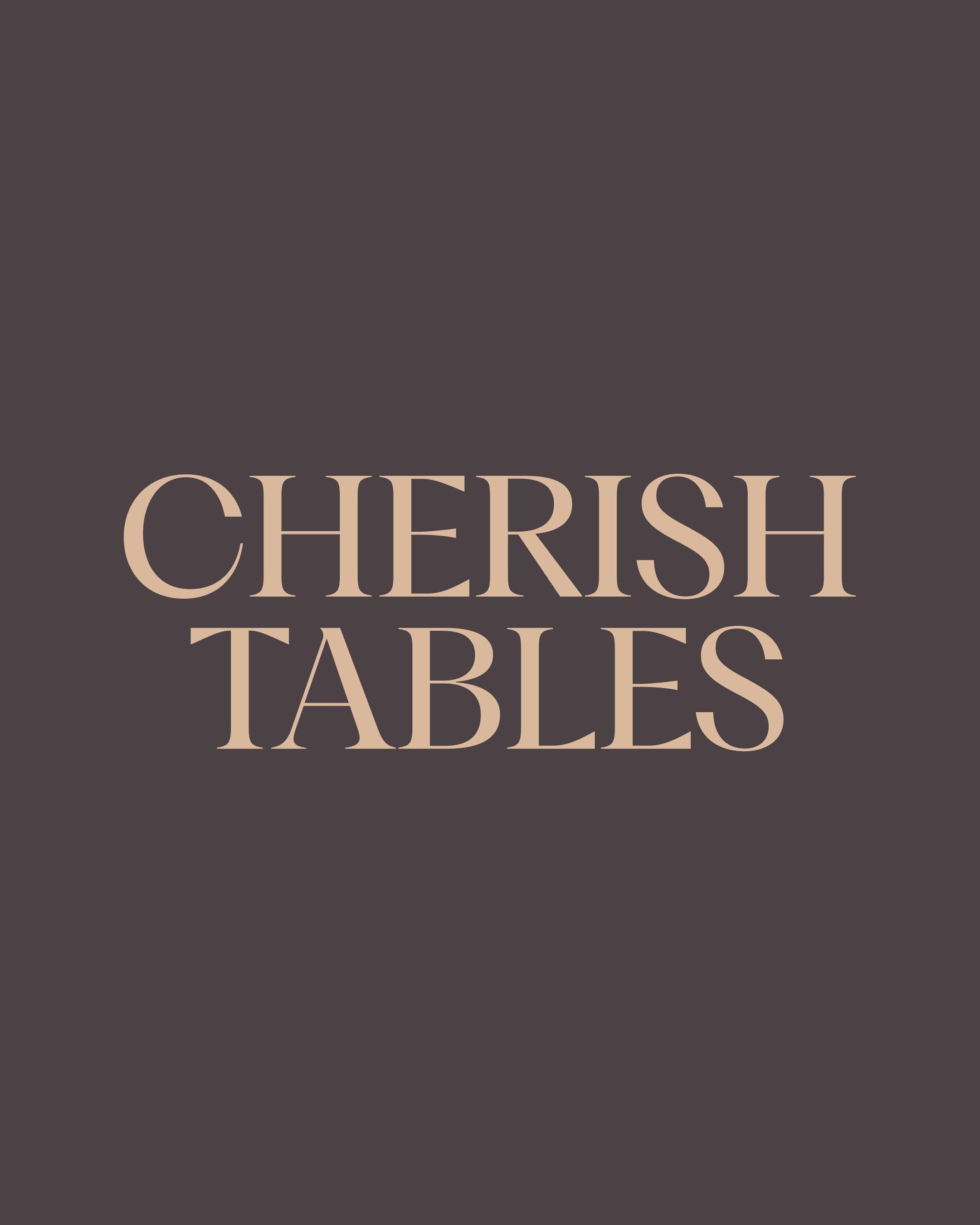 Logo of Cherish Tables
